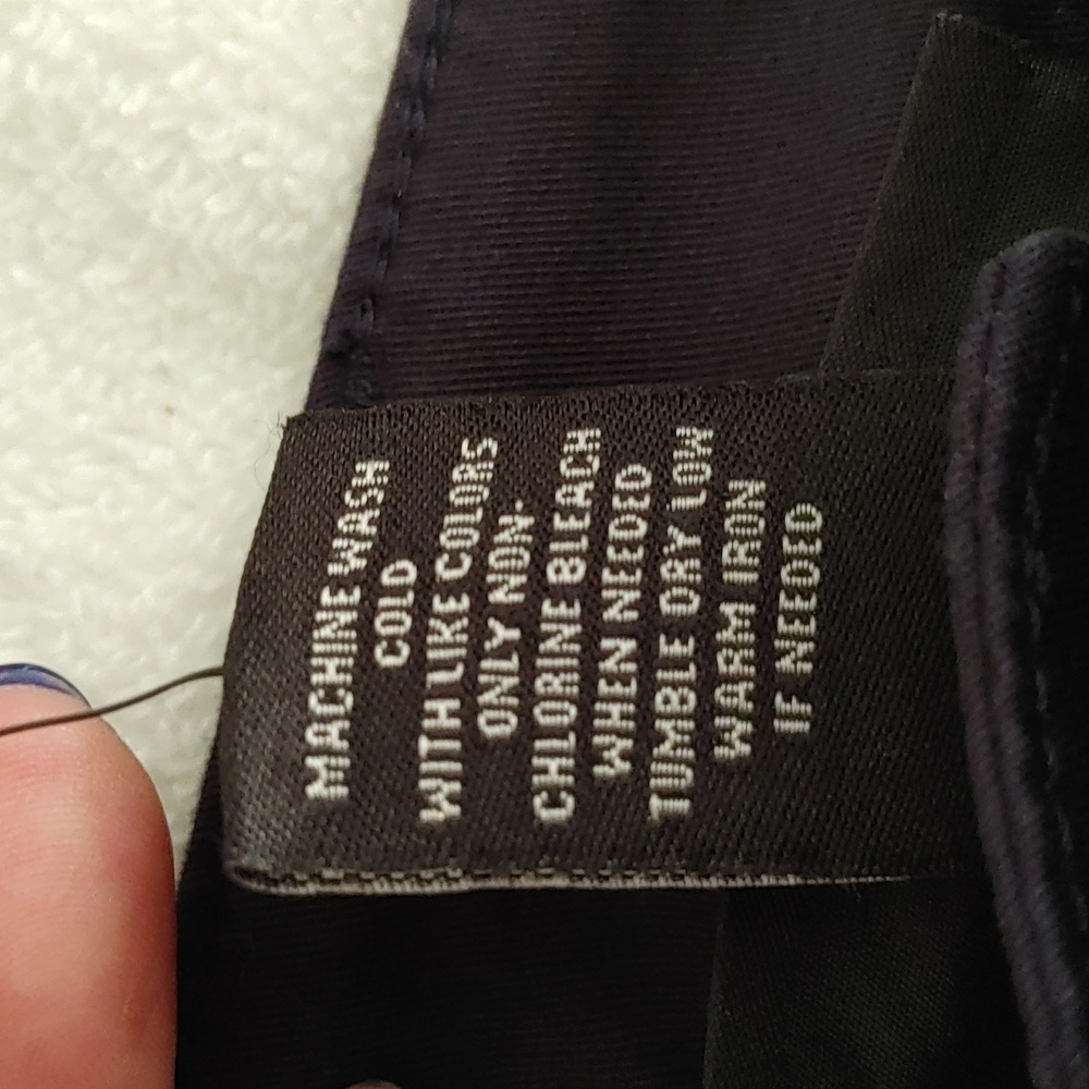 Lane Bryant Navy Chino Shorts Size 18 - Picture 5 of 6
